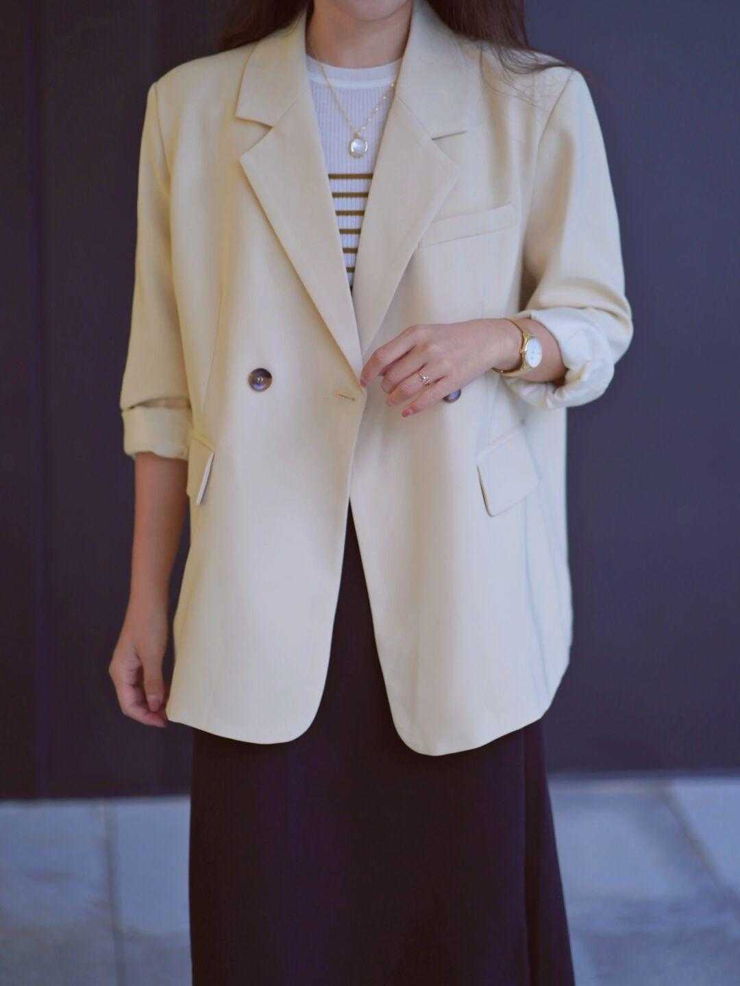 小仙女们|西装外套别乱穿,学会这3套模板,普通女生都不用再发愁了!