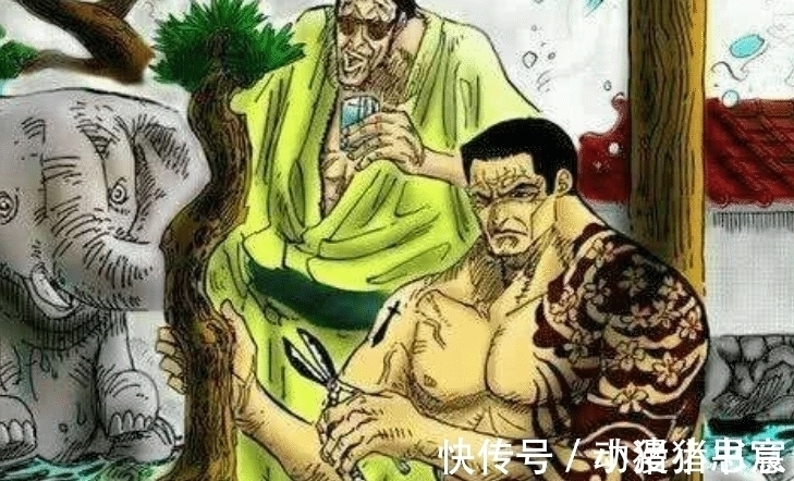 东海|海贼王:龙生命卡曝光,幼年时脸上并没有伤疤,与赤犬一战后才有