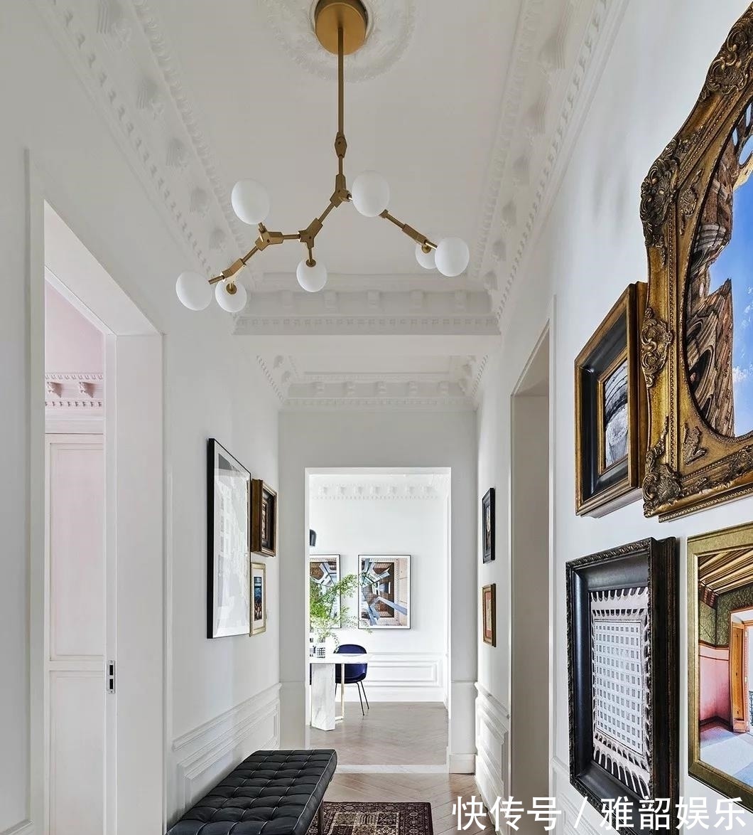 地板|135平户型,法式风格设计,极具时尚和浪漫气息