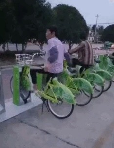 |搞笑GIF:坐电梯遇到的仙女,她看我的眼神好怪哦