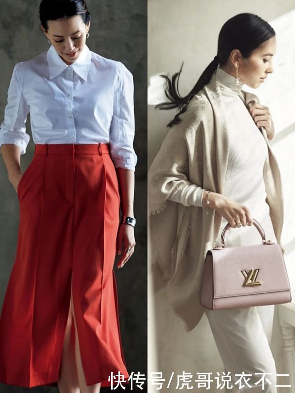 40岁女性穿衣关键在色彩，试试日系“优雅配色”，美出新高度