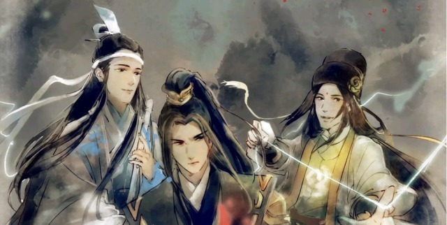 魏无羡&魔道祖师剧中令人遗憾的场景,画师用画笔圆了道友的梦