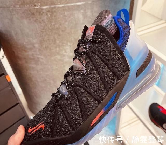 联名 未来之星的牌面!全新联名LeBron 18实物图释出