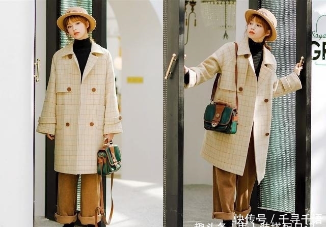高领|大衣搭配高领衫,注定会给你温暖般的冬天,穿上还好时髦!
