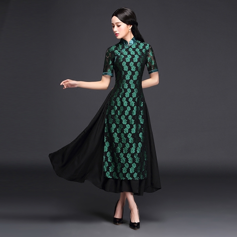 唯美|30-50岁女人一袭旗袍连衣裙,唯美中国风尽收眼底,优雅减龄