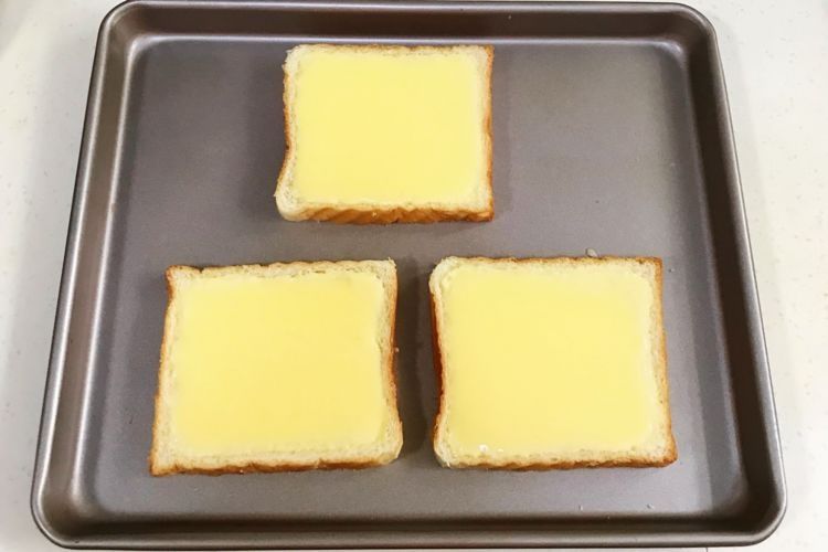 网红酸奶布丁烤吐司,外酥里嫩味道好,甜品天花板