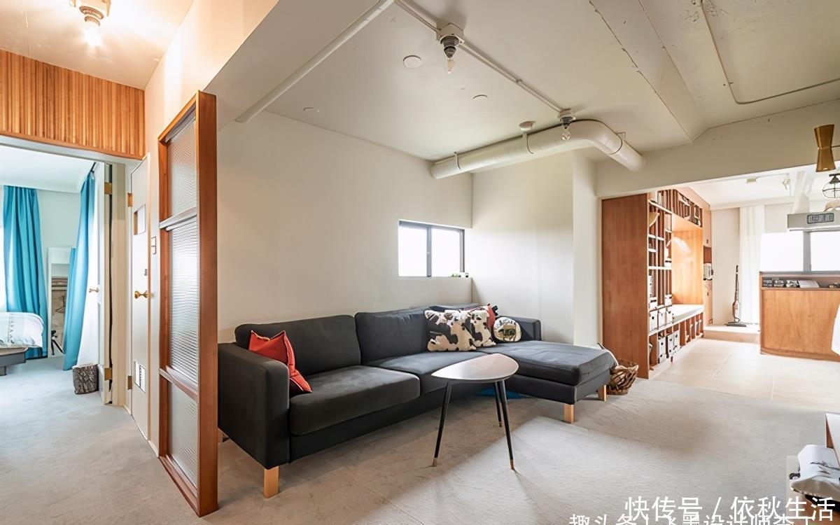 隔断|日本主妇的收纳名不虚传,用一组柜子造出飘窗,108㎡见缝做收纳