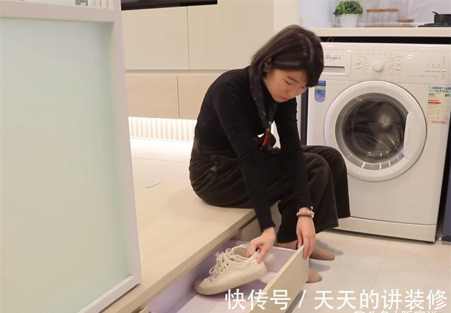 厨房|姑娘独居26㎡小家,一室一厅的蜗居,藏下了太多收纳空间