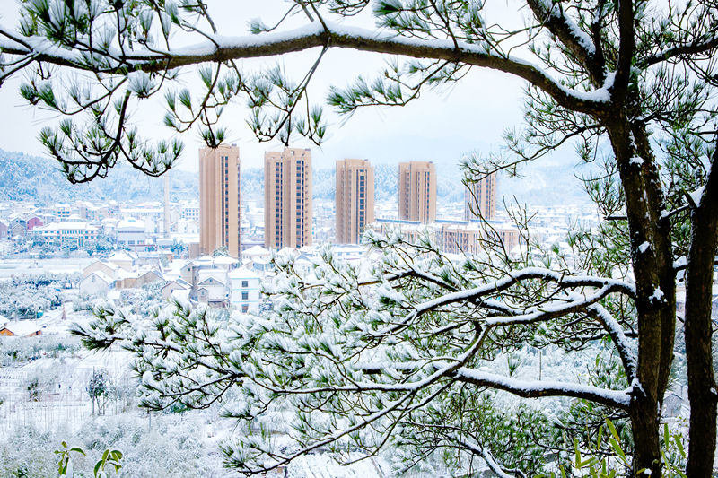 宋韵|古镇沐浴一场雪，温润了旧梦，惊艳了时光