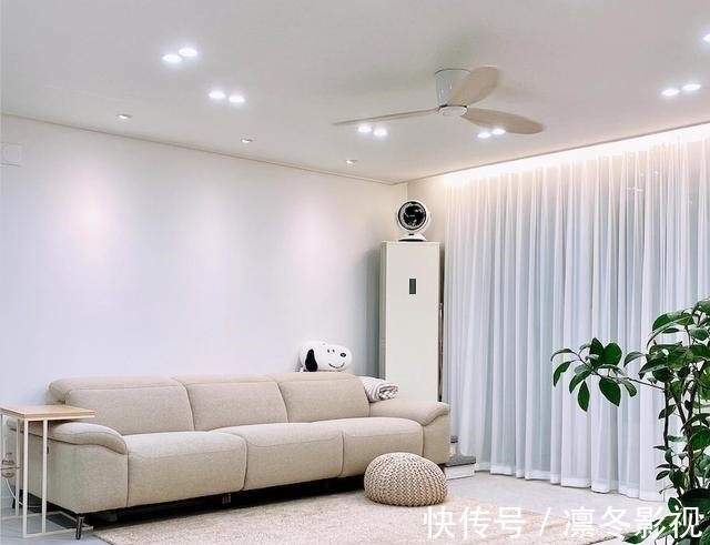 重装|住了三年的精装房重装,通铺地砖只刷大白、家具全扔93㎡干净利落