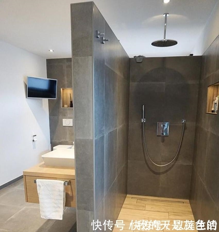 干湿|国内卫生间终于反超日本了,砌堵墙装洗漱柜还能做淋浴房隔断省钱了