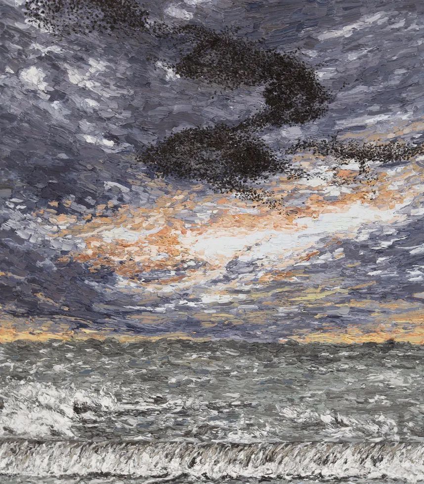 加拿大画家马特·巴恩的风景油画,笔触流畅,大美