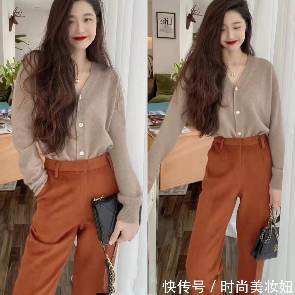 时尚度|“奶奶的毛衣”别急着扔,试试这些搭配方法,减龄不说还很洋气