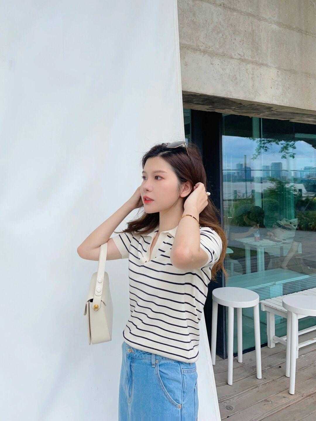 t恤|今年秋天,“牛仔裙”彻底火了,青春靓丽又显气质,时髦百搭