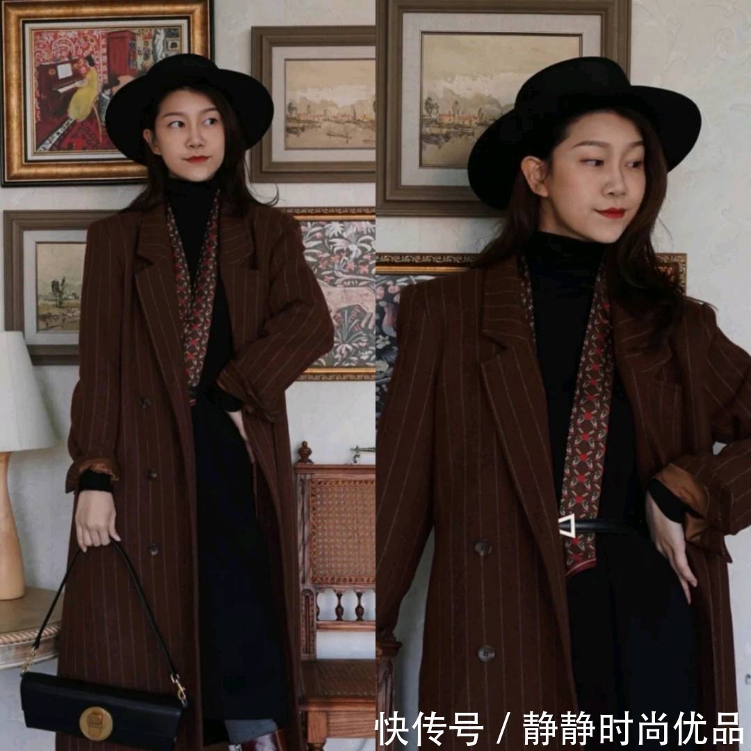 穿搭 时髦的“三明治”叠穿，在秋天更吃香！熟龄女性这么穿好优雅