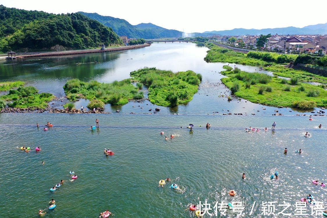 消夏|上虞露天游泳场，免费畅玩，城管守护