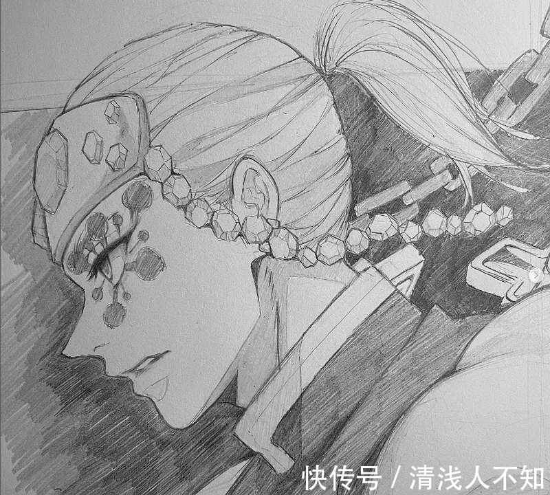 手绘&画师超精美铅笔手绘,让人想起了当年也是拿着铅笔画图的我们