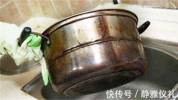 钢丝|不锈钢锅底厚厚一层油污,用蛮劲小心锅底,还不如用几个巧方法
