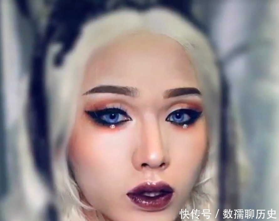 美术生画“反串”仿妆,开局:来凑凑热闹,结局:教教我怎么画吧