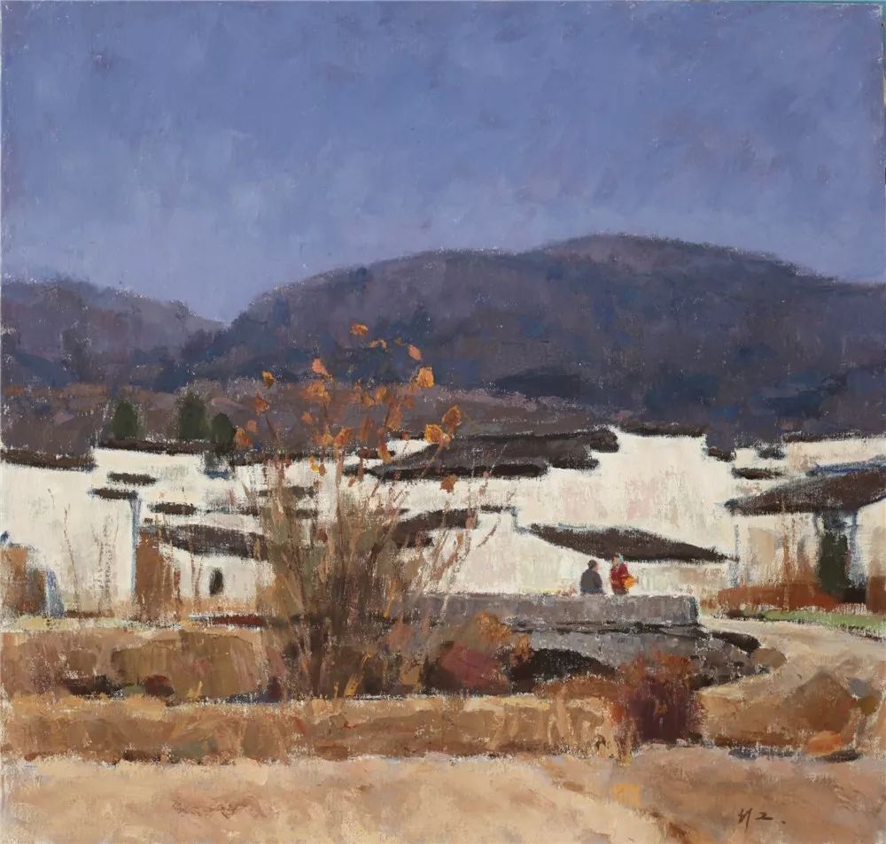 高级色彩,沈行工独特的诗意性油画