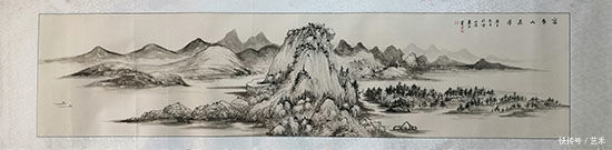 荣宝斋画院|云山居山水画家孟庆海先生作品展示