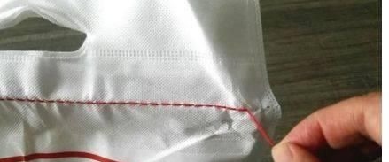 米袋面袋的包装难拆开教你一句“口诀”,一拉就开,省时省力