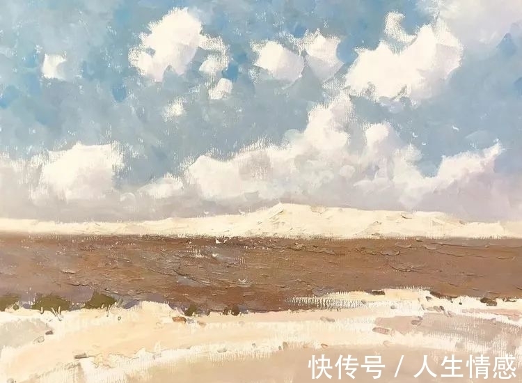 草原|油画家李化军教授写生作品