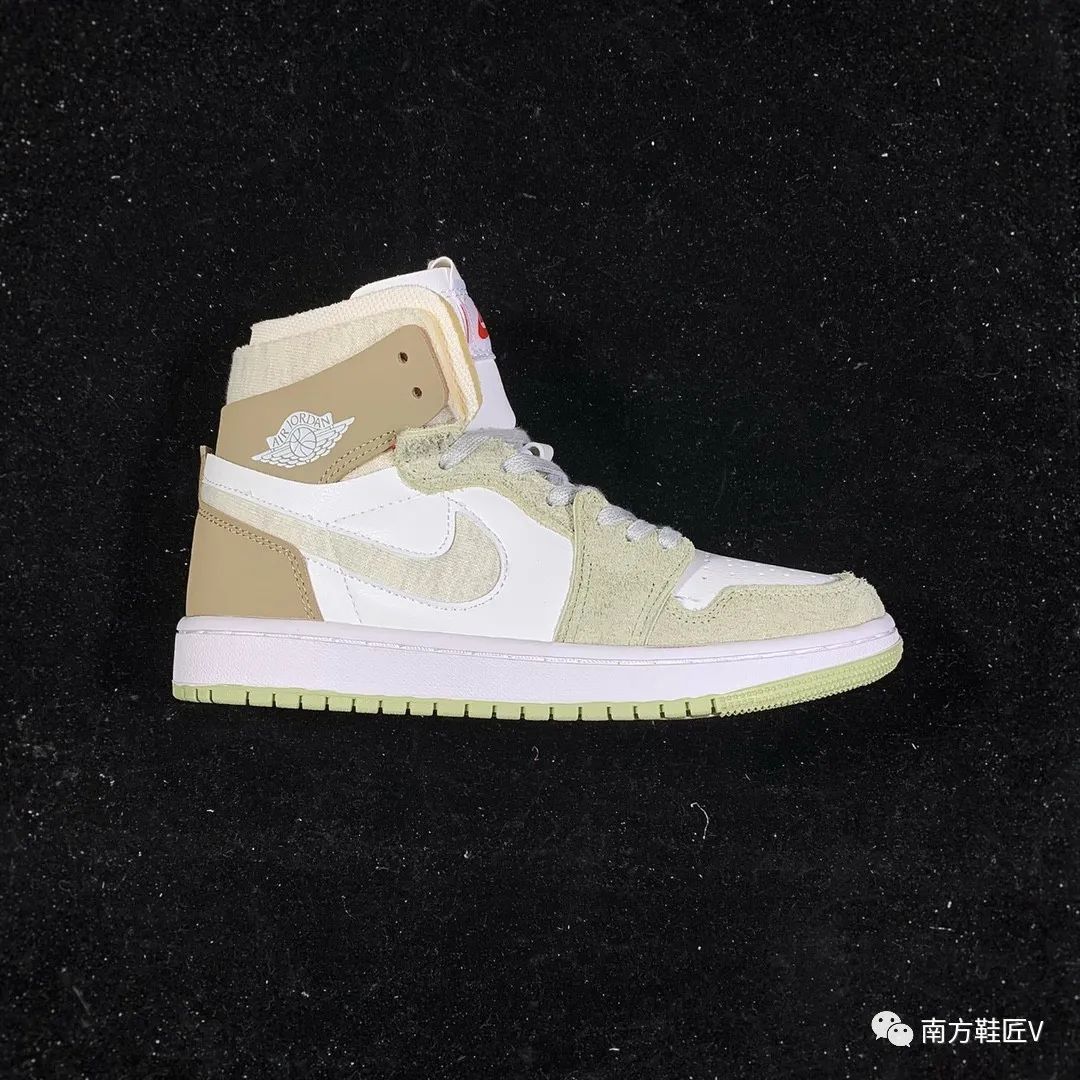 多种材质拼接,质感很绝!这双 Air Jordan 1 Zoom 很难不心动!