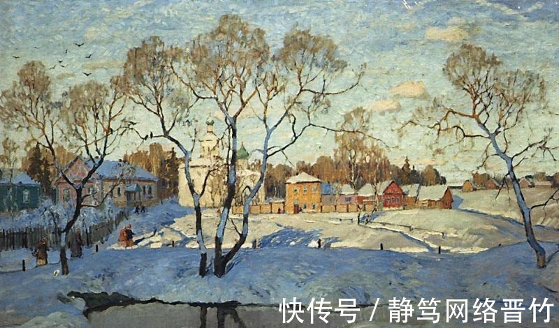 康斯坦丁|俄罗斯印象派画家,康斯坦丁诺维奇加勒巴多夫,油画作品欣赏