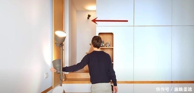 通风换气|明明是一居室,打满墙柜子把2间卧室藏里面,30㎡要住一家4口!