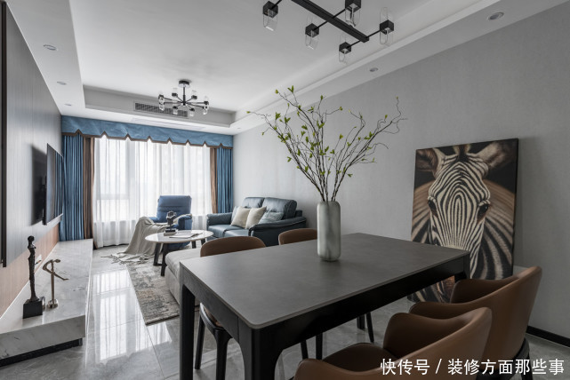 四居室|110平现代风四居室,均衡空间硬朗温馨得气息既简约又惊喜
