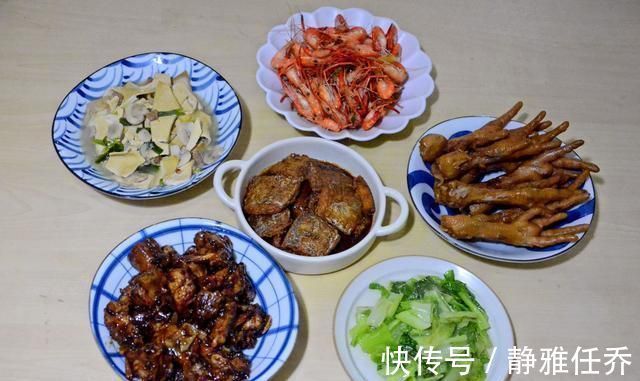 晒晒婆婆做的一家五口的晚餐,丰盛又实惠,营养又美味,太好吃了