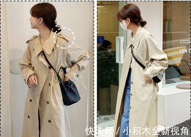 撞衫 风衣+阔腿裤=永不过时的气质精，时髦又高级！