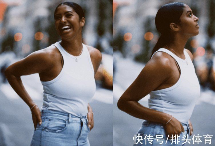 瓦妮莎|18岁科比女儿太美了!最新大片曝光,气质不输瓦妮莎,身材显露