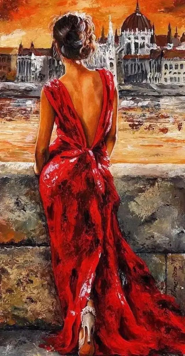 荷兰@浅谈西方画家以丰盈健硕女性形体油画,寓意荷兰贵族艺术风范缘故