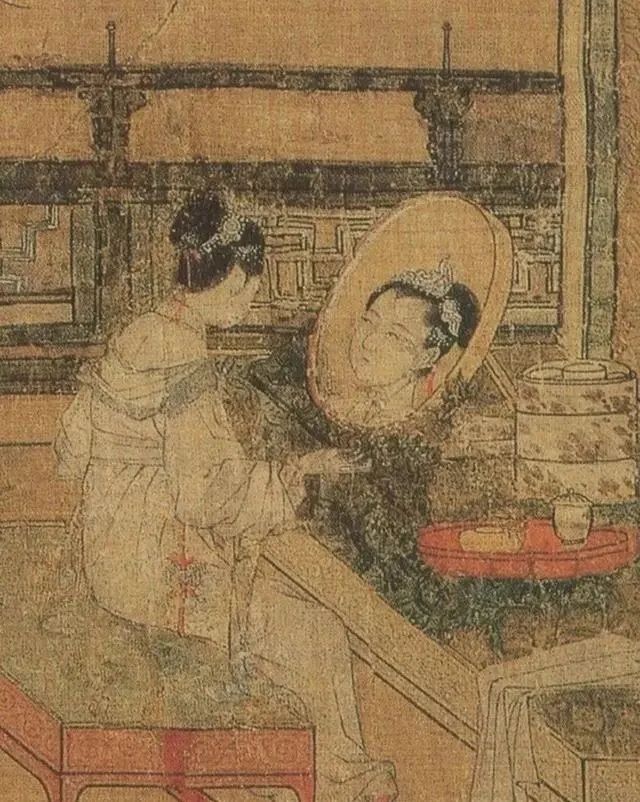 状态|《妆靓仕女图》出现大头像,考古学家无法解释,让人感到匪夷所思