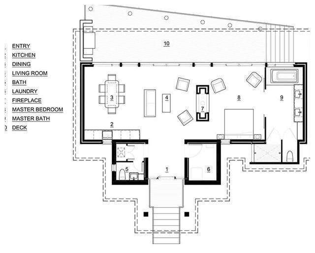 别墅|102平大平层装修,就砌了一堵墙多出3个空间,设计的太聪明了吧!