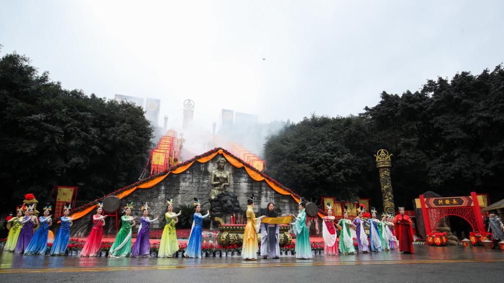  祭祀|祭祀大典古风蕴新意 精彩演绎“和美”五粮液精彩