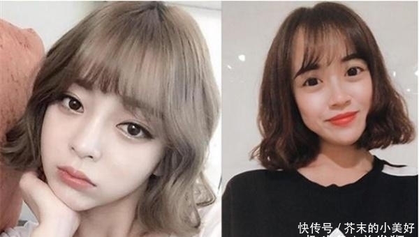 护肤品|脸大鼻子塌的女人,试试这三款瘦脸短发,女明星都已经换上了!