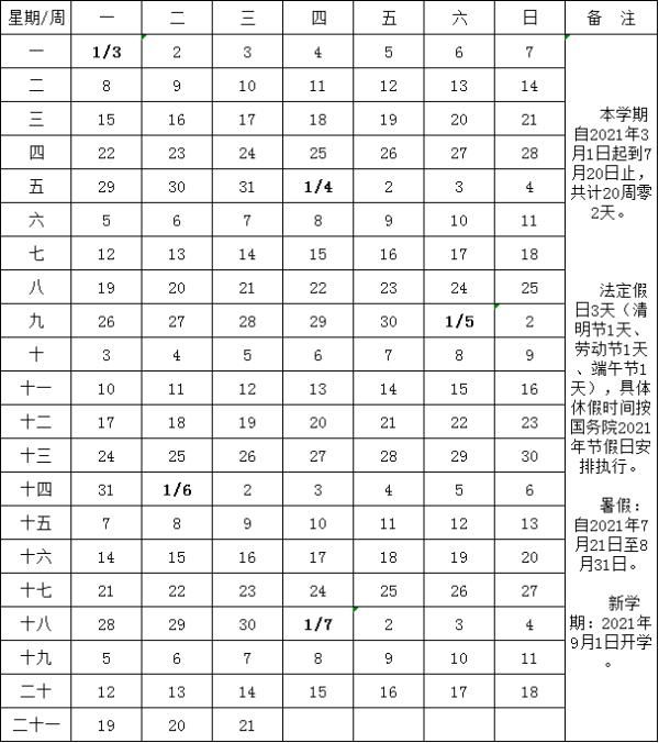 刚刚公布！新学期大连中小学暑假时间