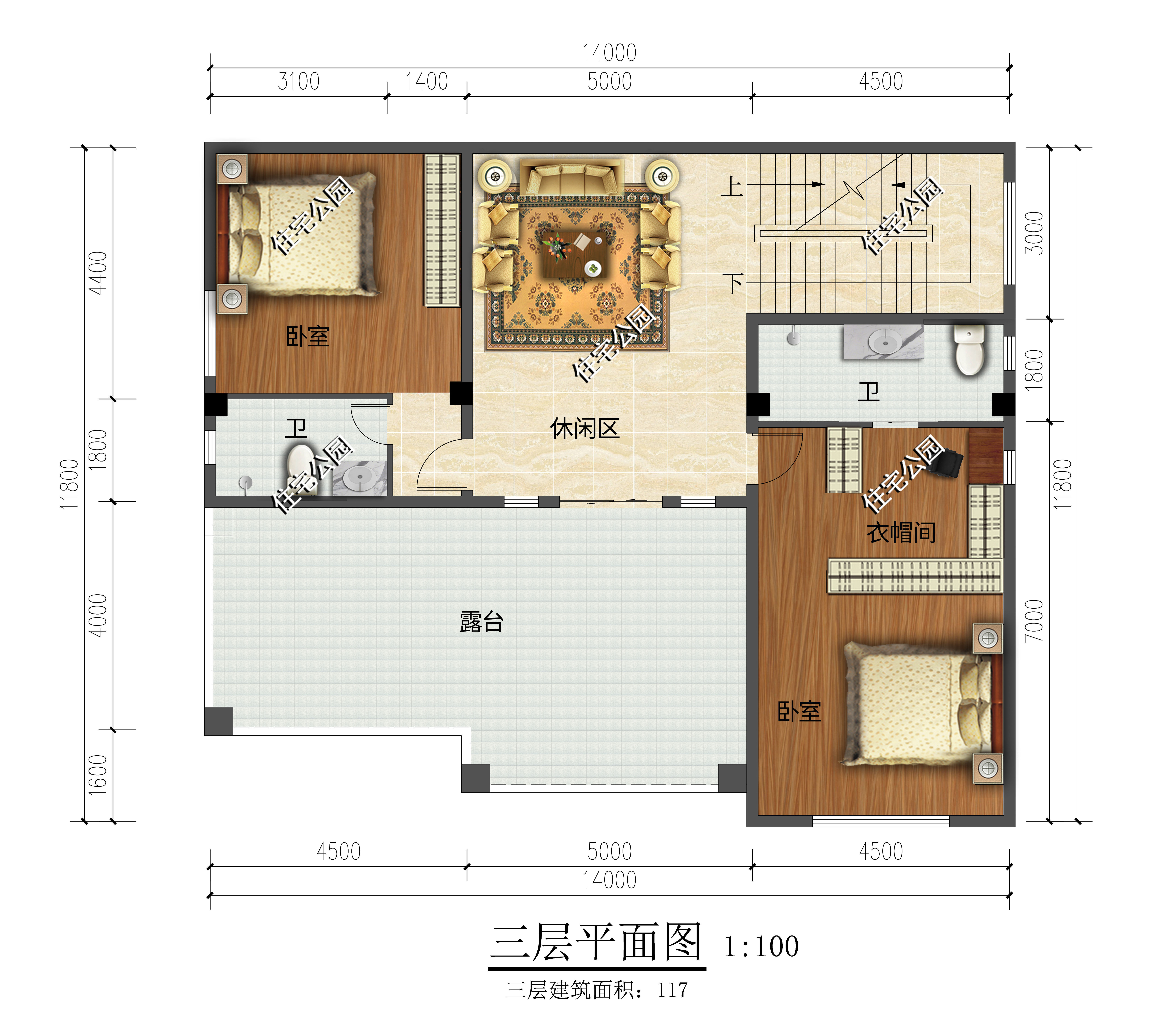 建筑面积|四套带堂屋的别墅推荐,最低30万就能建!来看看你喜欢哪套?