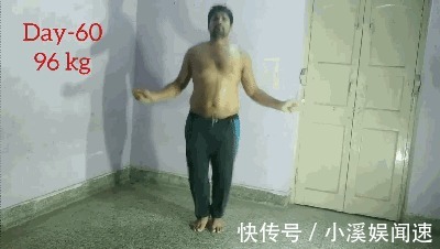 减肥|跳绳减肥慢206斤男子坚持每天跳绳30分钟,不经意间就完成蜕变
