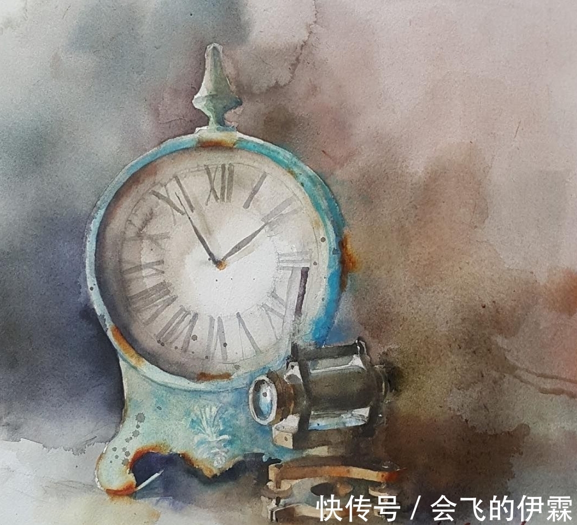 g50@菲律宾艺术家迪诺带有强烈艺术美感和视觉冲击的水彩画作