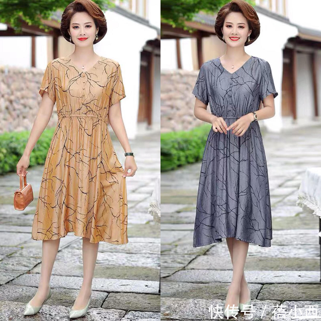 tips|年纪过了50岁的女人,学会穿衣打扮自己,微胖身材照样穿出好气质