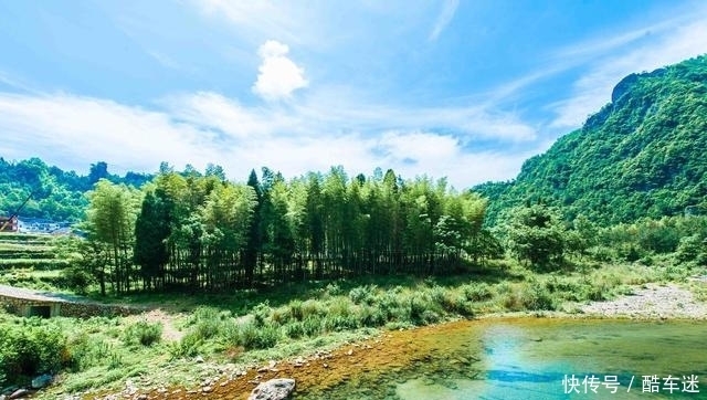 九寨沟|可媲美九寨沟！一湾碧水，一片竹筏，探寻浙江楠溪江的诗情画意