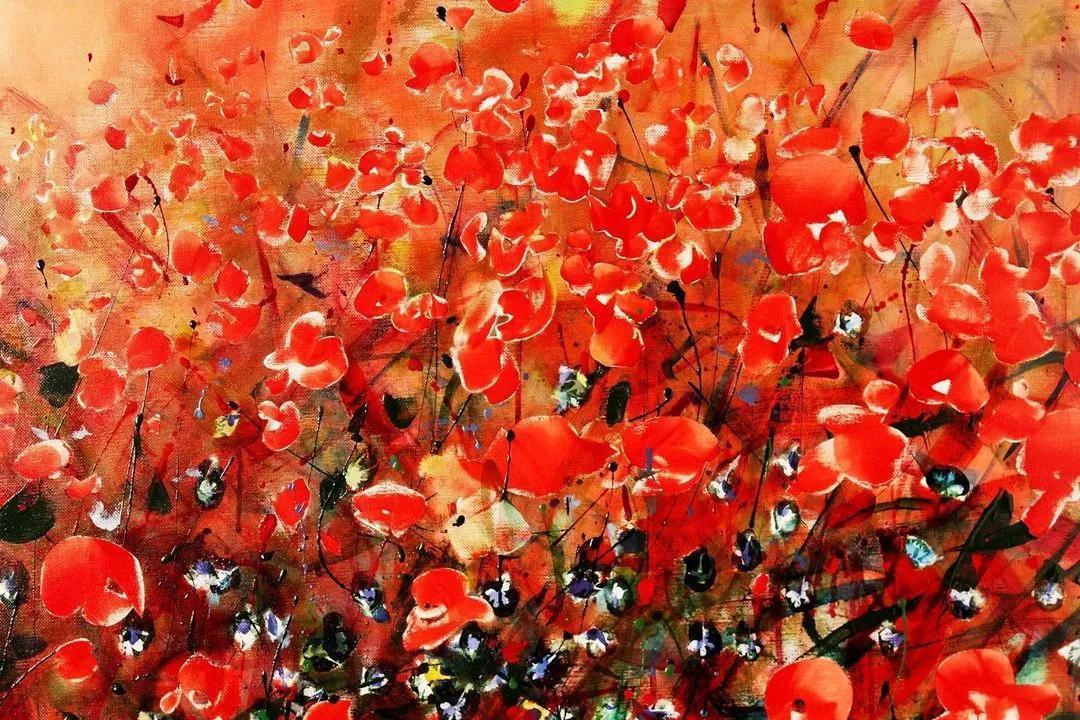 专画国画的老外,竟被10万人狂热追捧,看完作品立马佩服不已