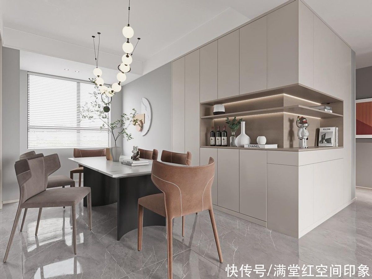 轻奢风格|现代轻奢风格，充满艺术气息的空间放松心情，是许多人的理想生活