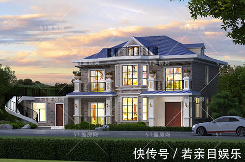 房子|和父母同住房子该怎么建?这款二层小楼开启两代人共同居住新模式