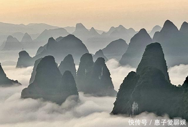 摄影|烟雨桂林，美如仙境，仿佛一幅流动的水墨画