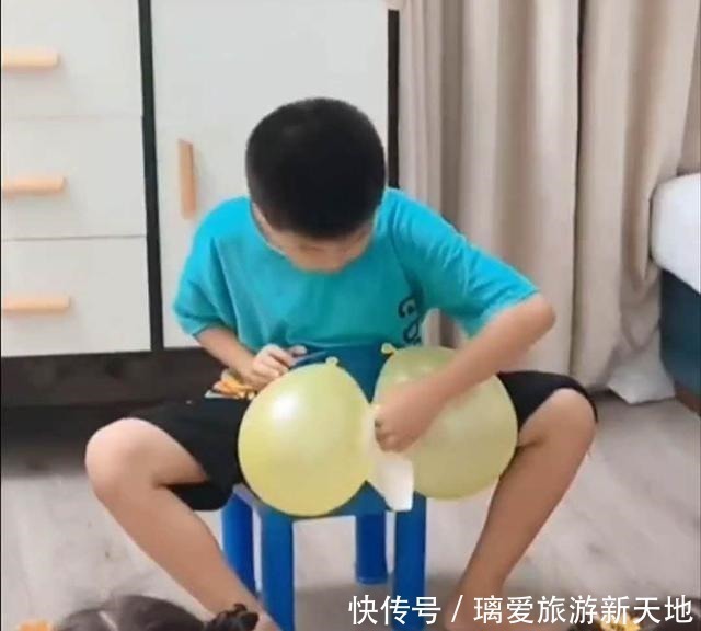 宝宝|“操心哥哥”火了,3个妹妹即将上幼儿园,哥哥提前传授实用技能